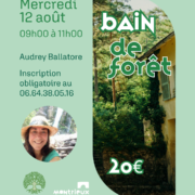 Bain de foret 12 aout Audrey