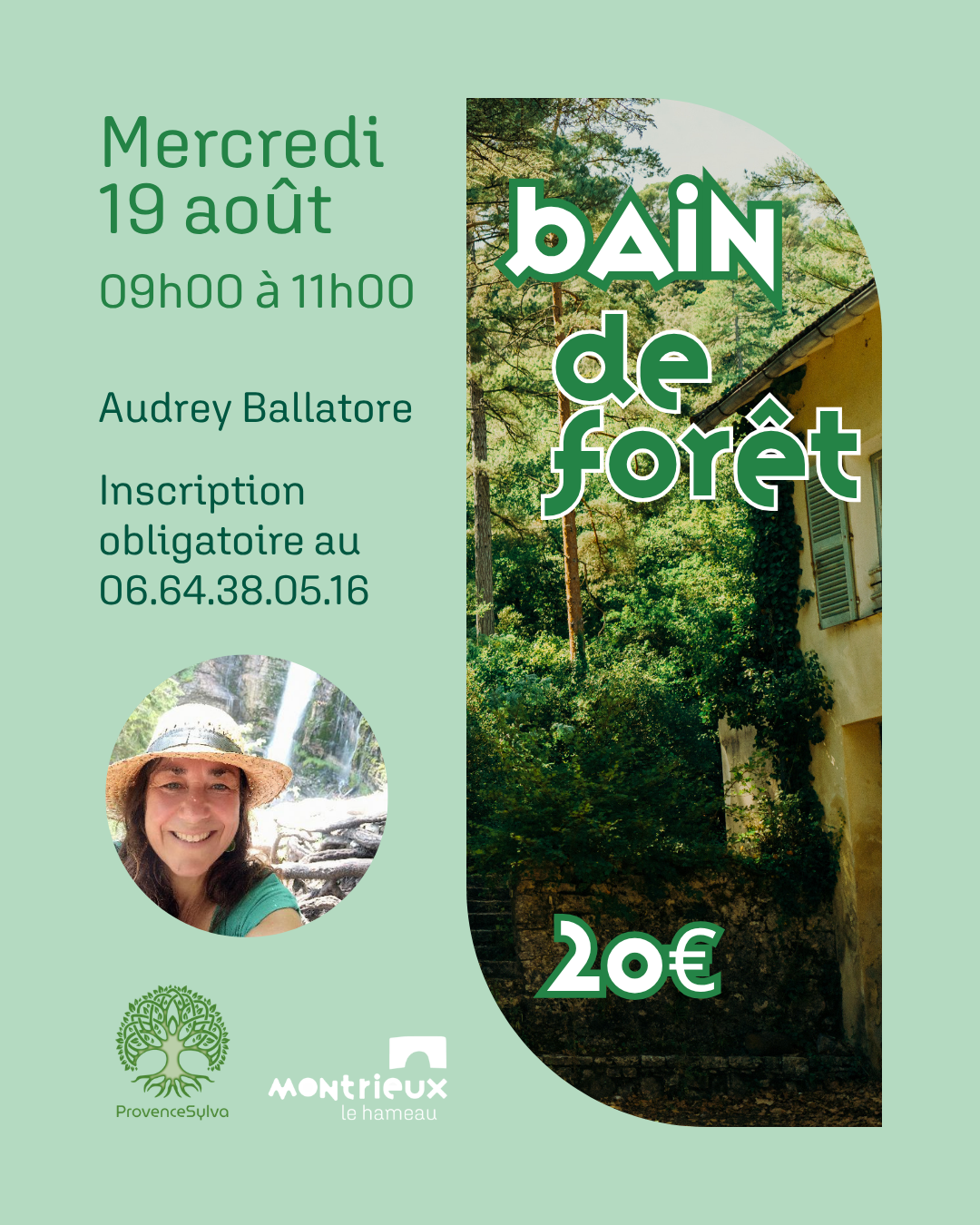 Bain de foret 19 aout Audrey