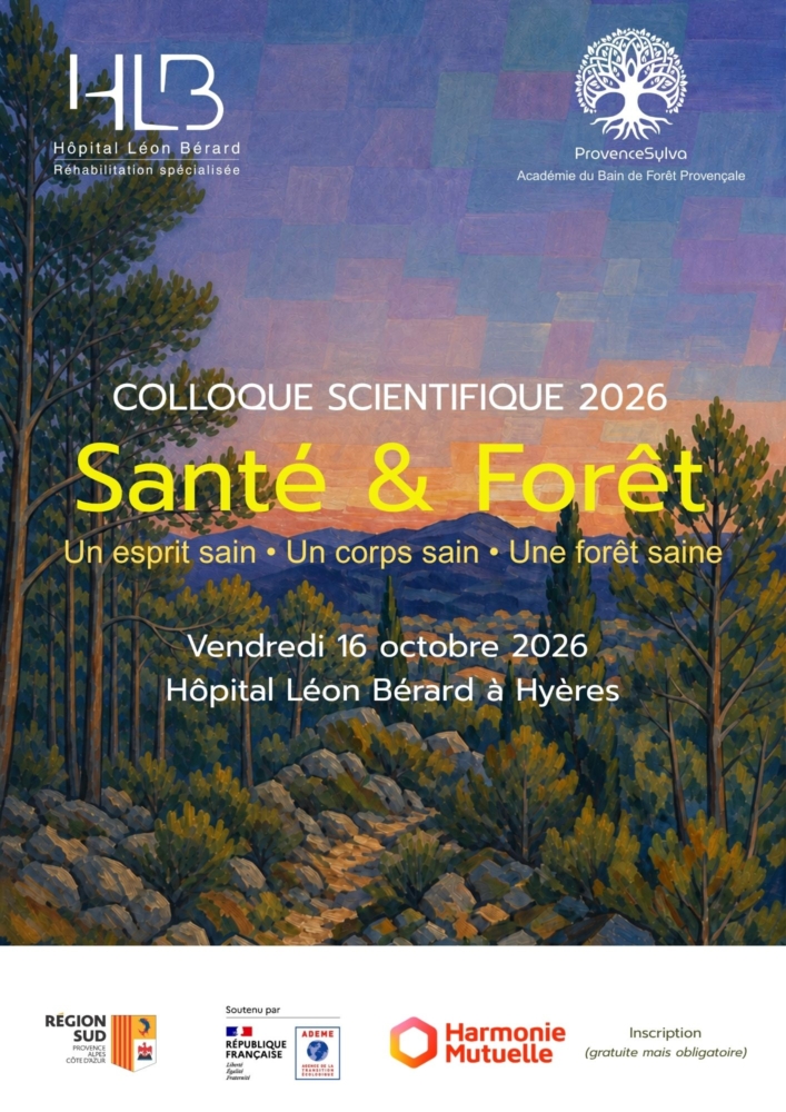 AFFICHE 2e colloque scientifique Santé et forêt 2026 sans QRCode