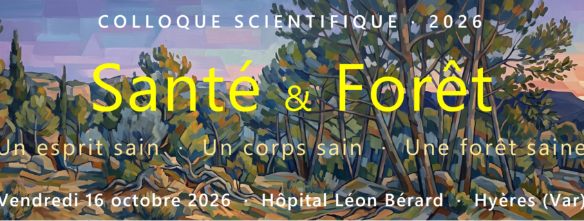 Colloque scientifique Santé et forêt 2026
